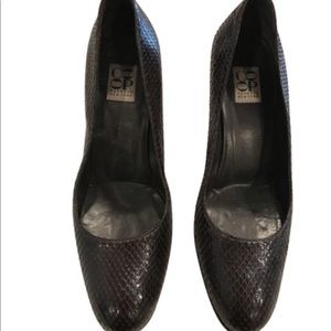 Barney’s Co-op Snakeskin heels-size 37.